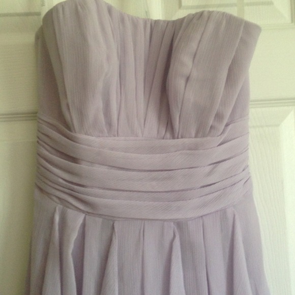 David's Bridal light purple dress - Picture 2 of 4