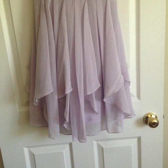 David's Bridal light purple dress - Picture 3 of 4