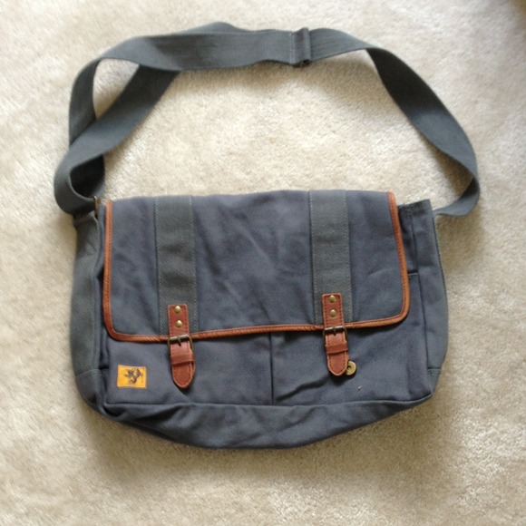 Grey Urban Outfitters Messenger Bag
