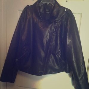 Ladies leather jacket