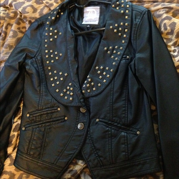 👈Traded👈Dollhouse pleather jacket