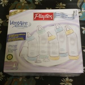 Playtex newborn bottle gift set