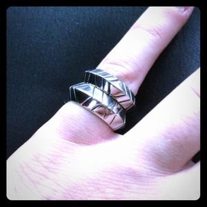 2 House of Harlow 1960 Stack Rings