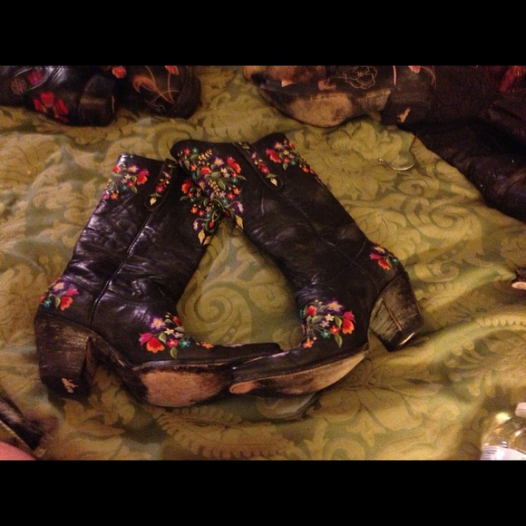 πΊπ·πΈ OldGringo Cowboy Boots- ladies "Sora"πΊπΈπ· - Picture 3 of 4