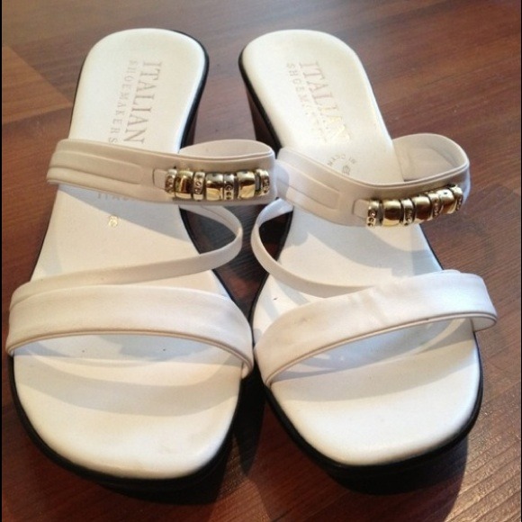 NEW White Italian Shoes - Picture 1 of 4
