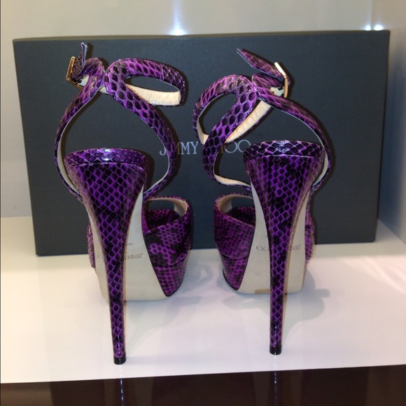 ☀SOLD☀Jimmy Choo platform heels. Size 38 1/2. - Picture 2 of 4