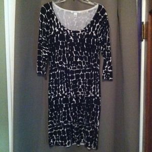 Kenneth Cole Black and white dress