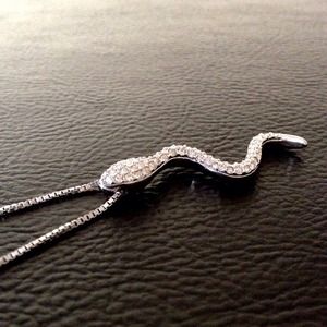 Swarovski snake necklace