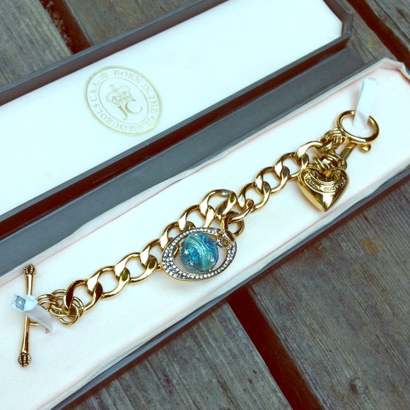 Juicy Couture Jewelry - Bundle  Juicy Couture Gold Starter Bracelet!
