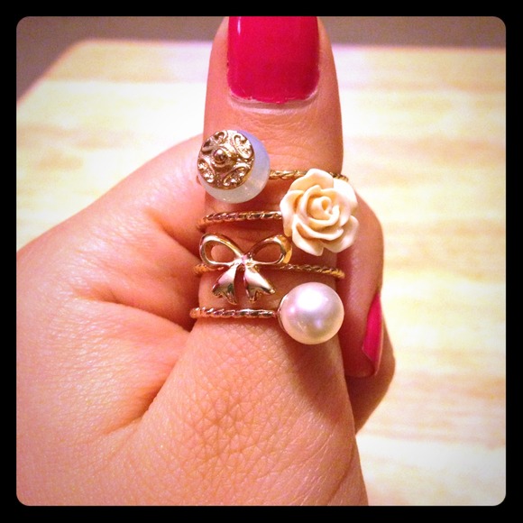 Forever 21 stackable rings - Picture 1 of 1