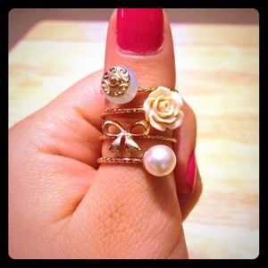 Forever 21 stackable rings