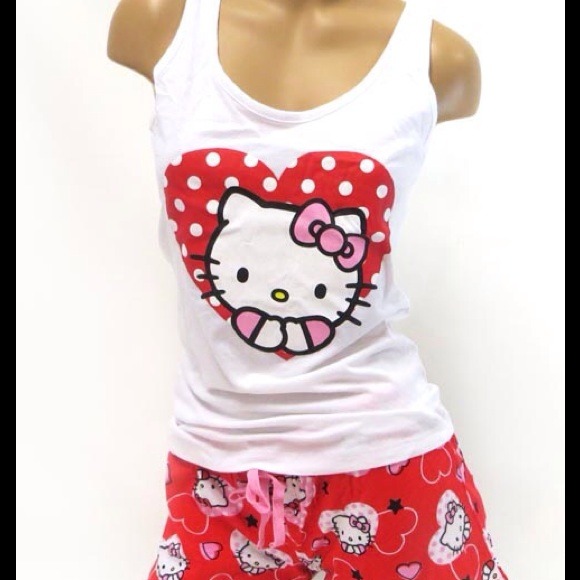 Hello Kitty Pajama Short Set