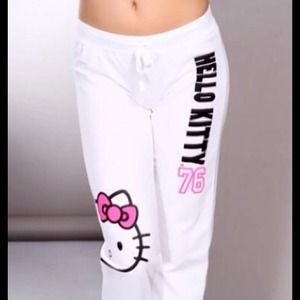 Hello Kitty Fleece Pants