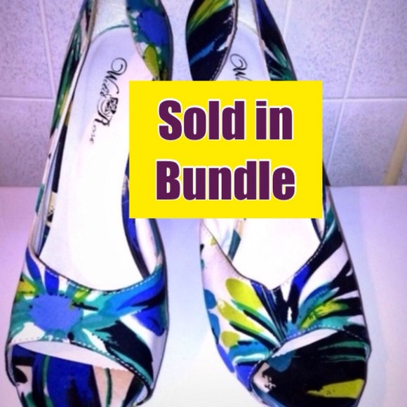 Floridan Open Toe Heels