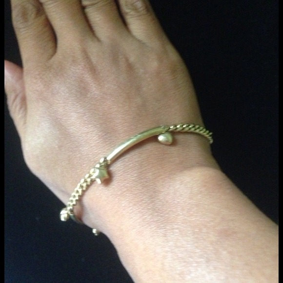 18K GOLD CHARM BRACELET"SOLD at FB