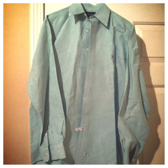 Mens Ralph Lauren button up Polos