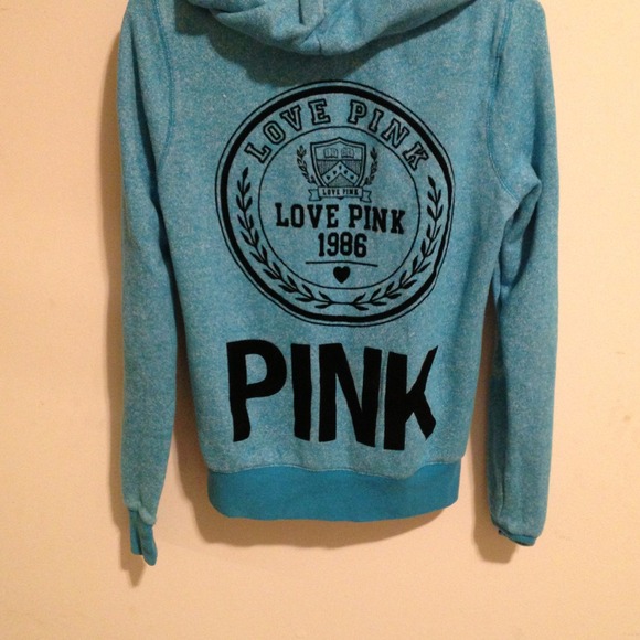 ✋TRADED Blue Victoria's Secret jacket