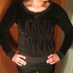 Bundle @gloria70 sandals and love pink crewneck