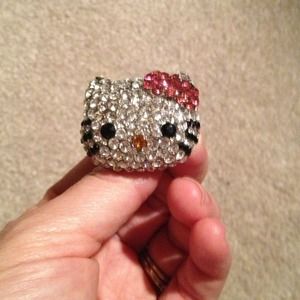 Adjustable Hello Kitty Ring
