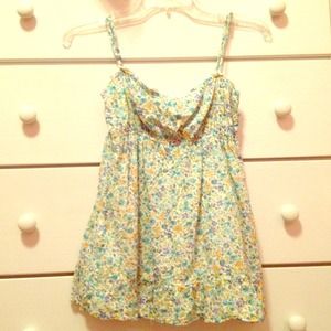 Precious floral baby doll top