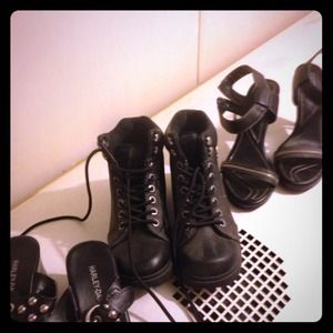 Harley Davidson heels,boots and sandals