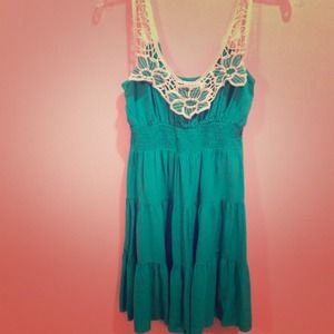Green dress