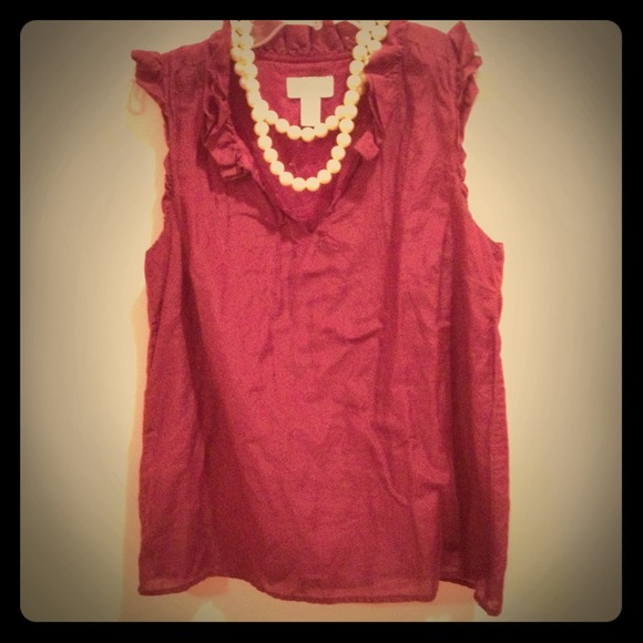 Plum blouse from the loft