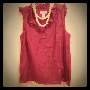 Plum blouse from the loft