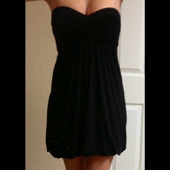 Black Bubble Dress