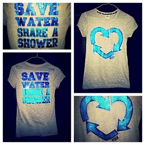 VS Pink bling t shirt