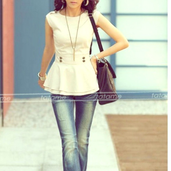 PEPLUM TOP