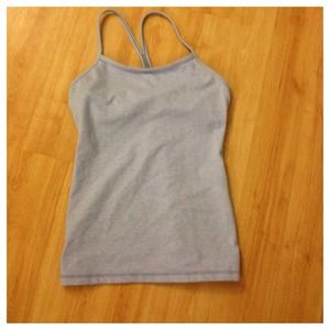 Lululemon Power Y tank in light blue