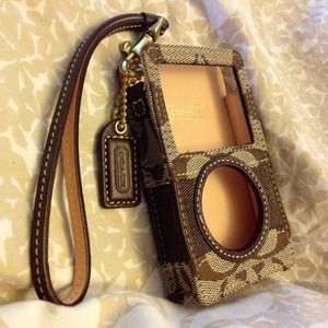 Authentic Coach Signature IPod Case