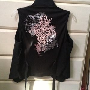 Black vest