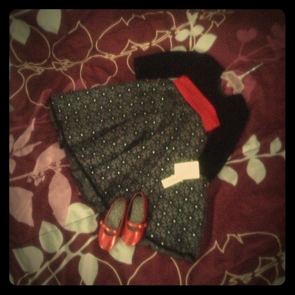 *Reduced* Girls dress and matching shoes.
