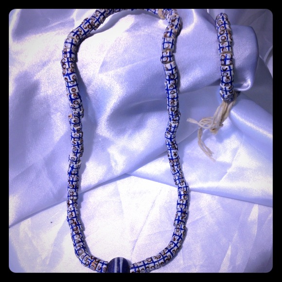 Blue Authentic African Jewelry Handmade🔴REDUCED🔴