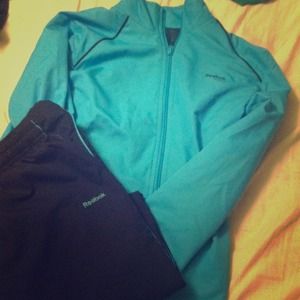 Reebok workout jacket and pants bundle