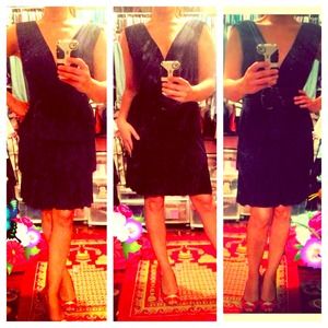 Beautiful navy blue cotton dress🎆🎄Its Party Time