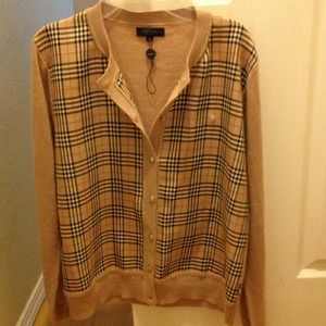 Burberry  sweater. Never used "REDUCED PRICE"