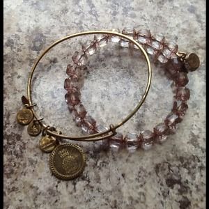 Set of 3 Alex and Ani Bracelets