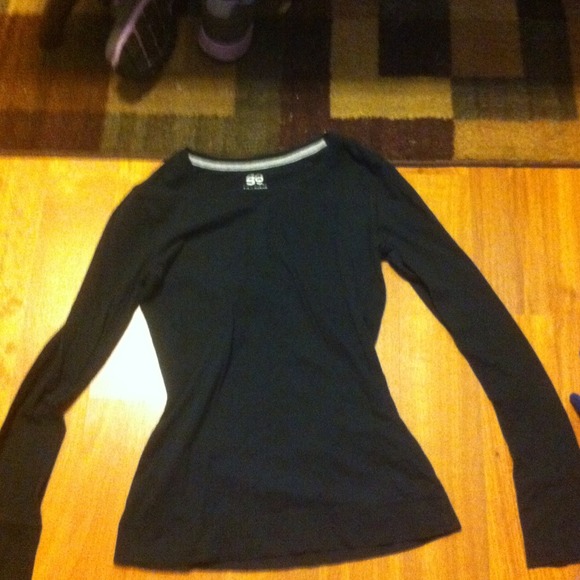 Black long sleeve plain