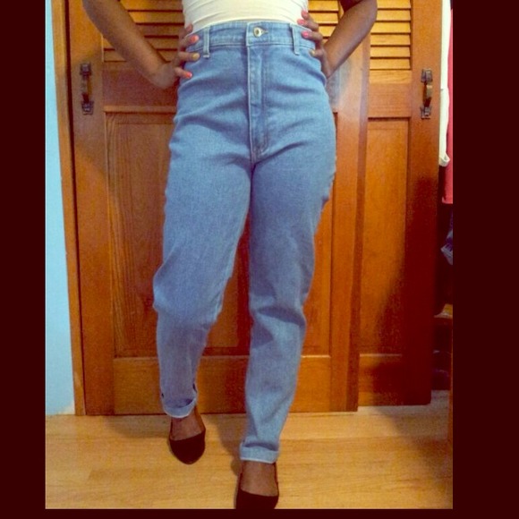 RESERVED*** Light jean high-waist stretch