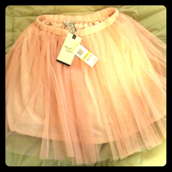 Sex & The City style- A. Rag M  pink tulle skirt!