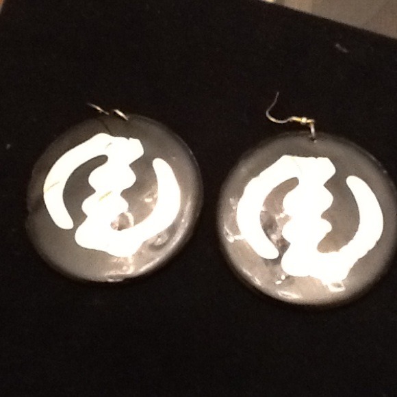 BLACK WOODEN EARRINGS BUNDLE FOR @smevan
