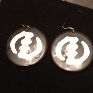 BLACK WOODEN EARRINGS BUNDLE FOR @smevan