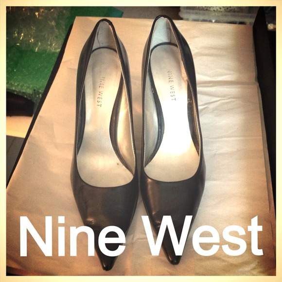 Nine West Black 👠 Heels 👠