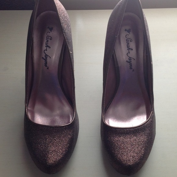 Pink Glitter Sarah-Jane Heels