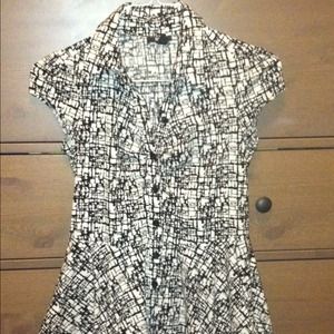 Black and White Dress