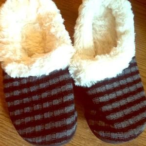 House shoes , stripped