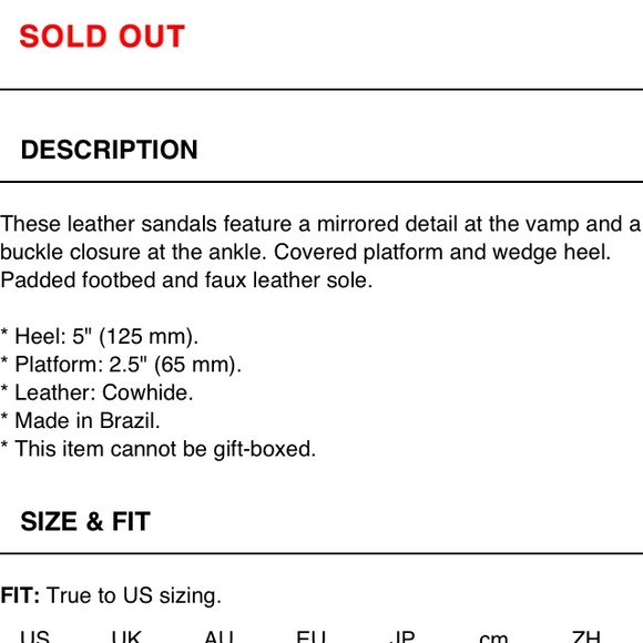 🍒HOST PICK🍒Elizabeth & James wedge sandals - Picture 3 of 4